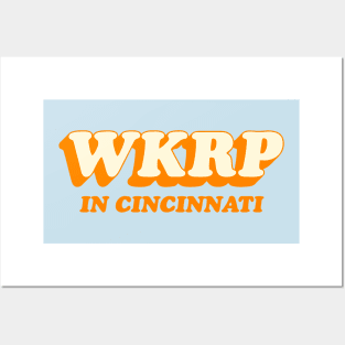 WKRP in Cincinnati Orange Posters and Art